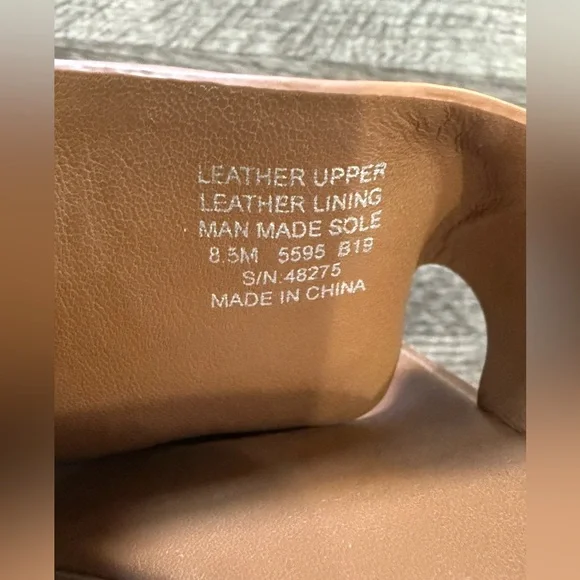 Tory Burch Tan Leather Sandals - Picture 7 of 7